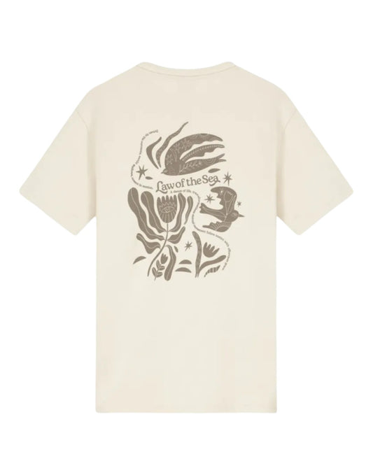 Murmuration Artwork T-shirt Almond Milk