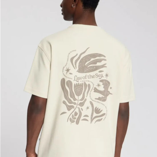 Murmuration Artwork T-shirt Almond Milk