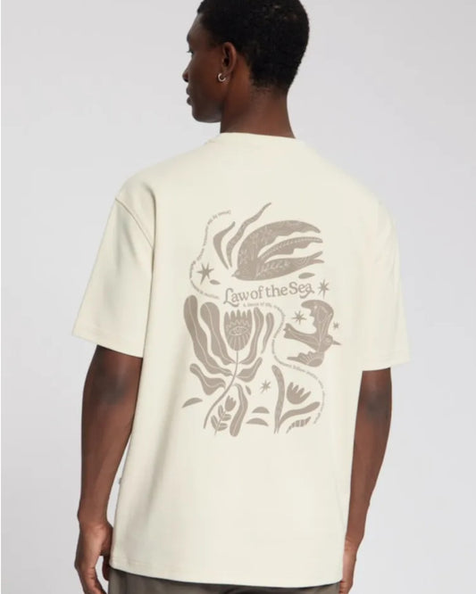 Murmuration Artwork T-shirt Almond Milk