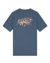 Swept Artwork T-shirt Mood Indigo
