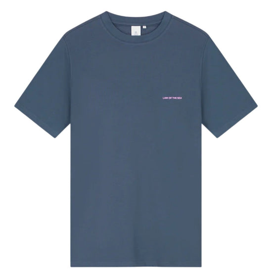 Swept Artwork T-shirt Mood Indigo