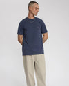 Swept Artwork T-shirt Mood Indigo