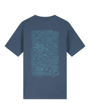 Passage Artwork T-shirt Mood Indigo