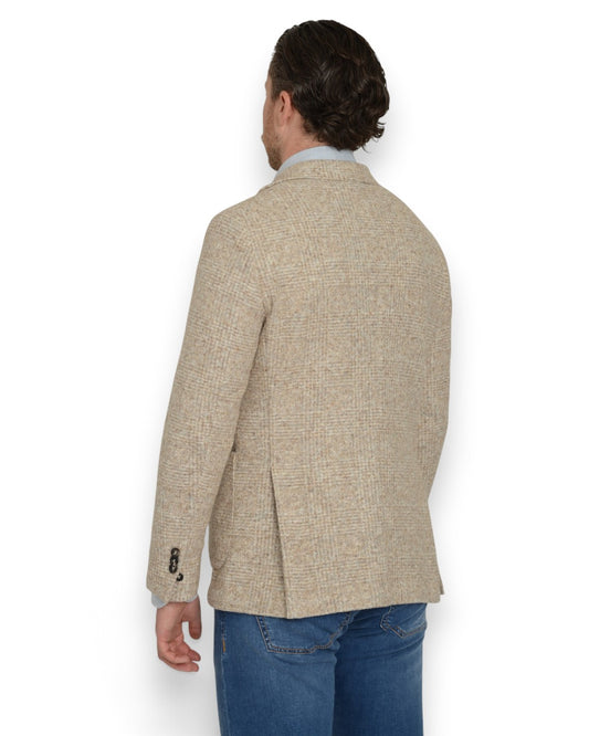 Breras Napoli Prince of Wales Vest Beige
