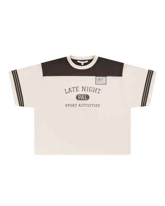 Late Night Sport T-shirrt Marsmallow