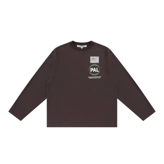 Pre Game Longsleeve Deep Mahogany