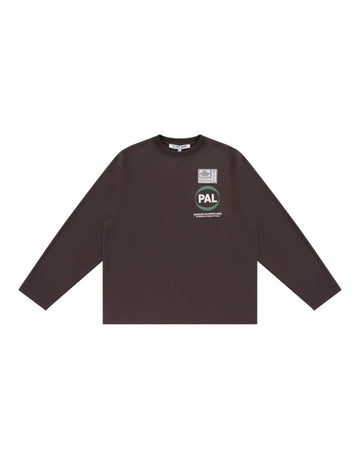 Pre Game Longsleeve Deep Mahogany