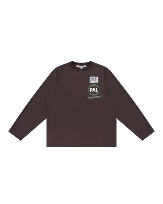 Pre Game Longsleeve Deep Mahogany