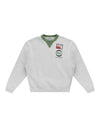 Pre Game Crewneck Light Grey Marl