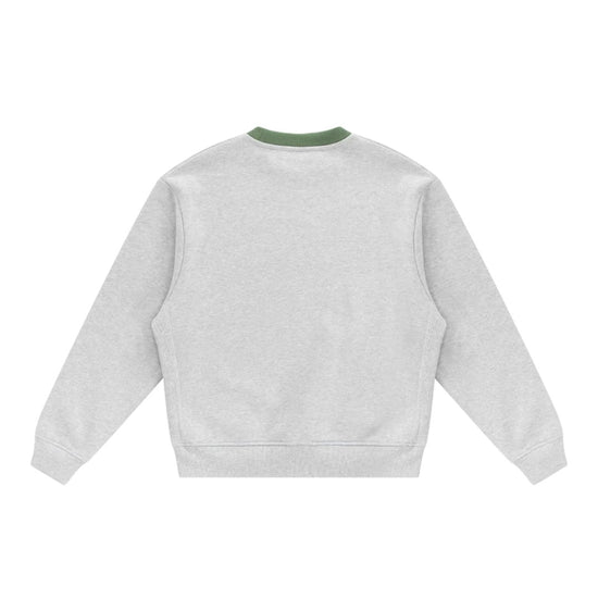 Pre Game Crewneck Light Grey Marl