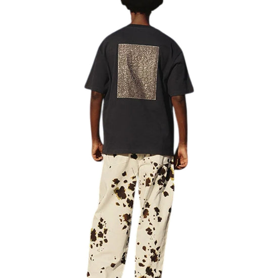 August Dry Jersey OE Tee in Pirate Black