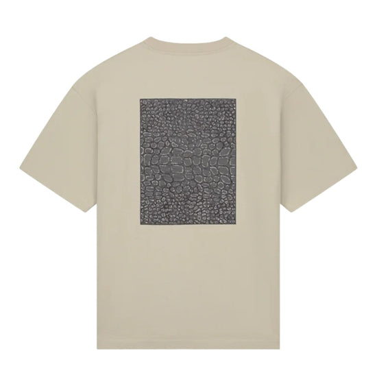 August Dry Jersey Open End Tee Abbey Stone