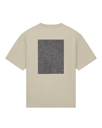August Dry Jersey Open End Tee Abbey Stone