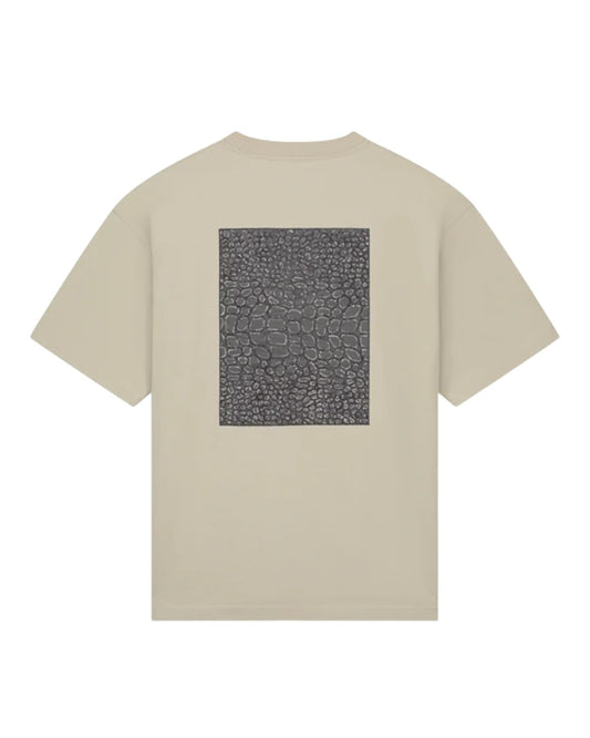 August Dry Jersey Open End Tee Abbey Stone