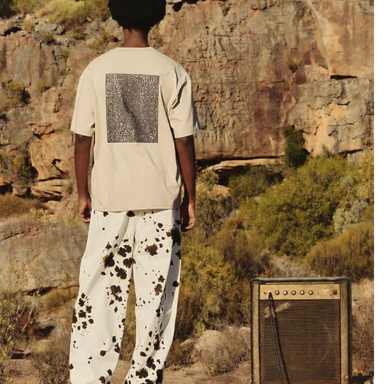 August Dry Jersey Open End Tee Abbey Stone