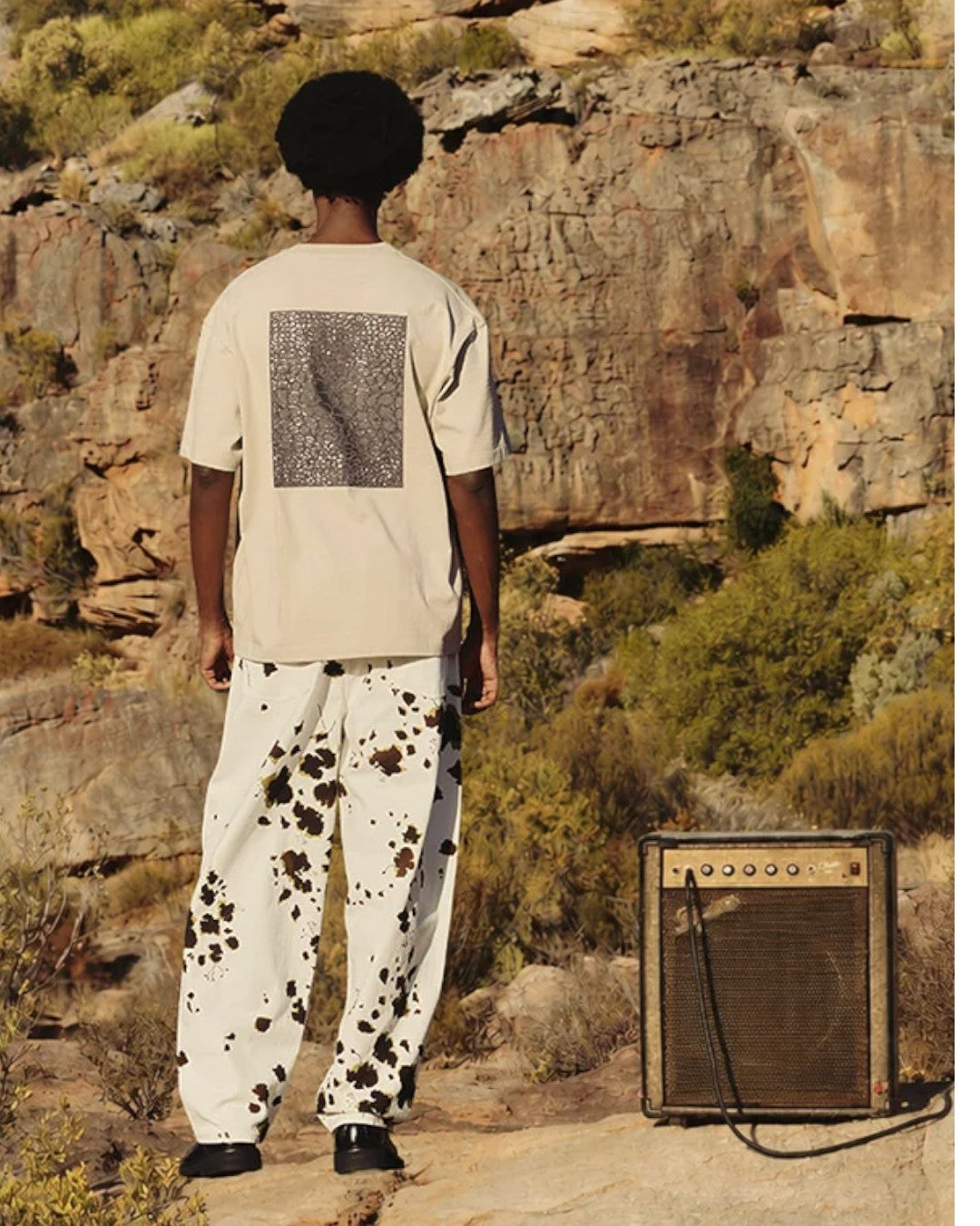 August Dry Jersey Open End Tee Abbey Stone