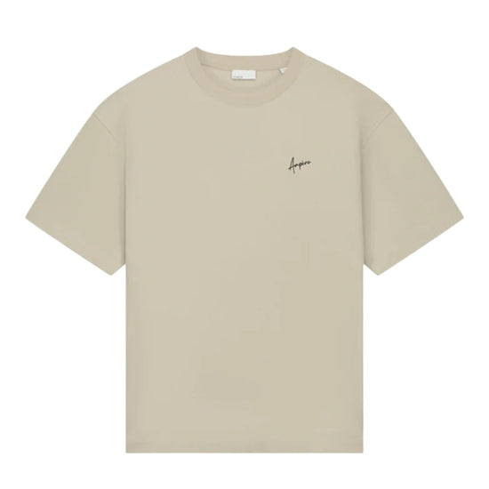 August Dry Jersey Open End Tee Abbey Stone