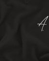 Gijs Jacquard L/S Polo Pirate Black
