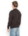 Wool Punta Felpa Roundneck Caff� Brown