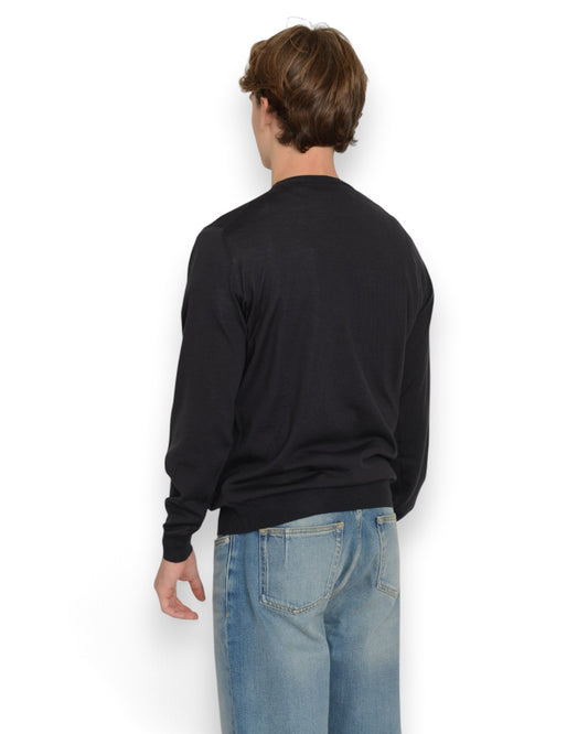 Royal Merinos 16 Gauge Roundneck Asphalto
