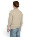 Wool Cashmere Mockneck Ecru Tortilla