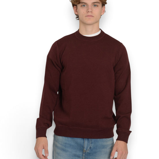 Merinos Cashmere Mockneck Bordeaux