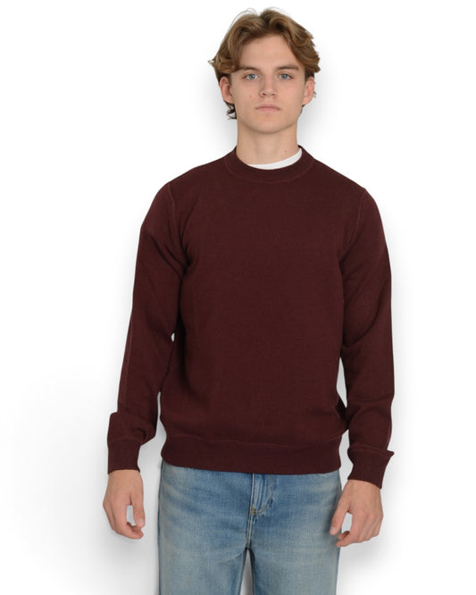 Merinos Cashmere Mockneck Bordeaux