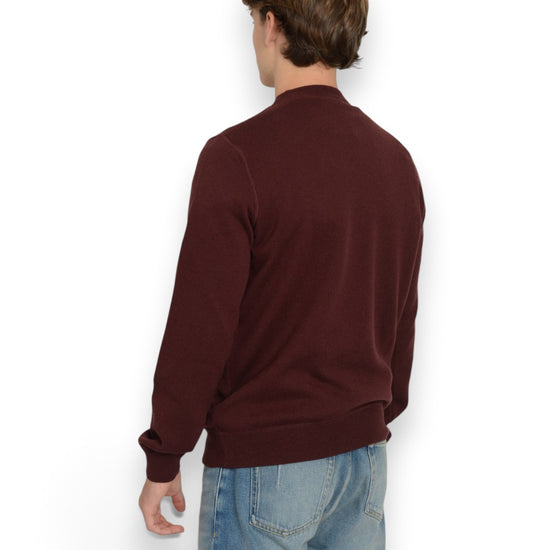 Merinos Cashmere Mockneck Bordeaux