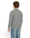 Wool Casmere Roundneck Topo Grigio Melange