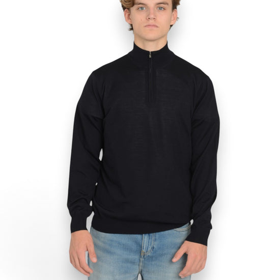Royal Merinos Halfzip Navy