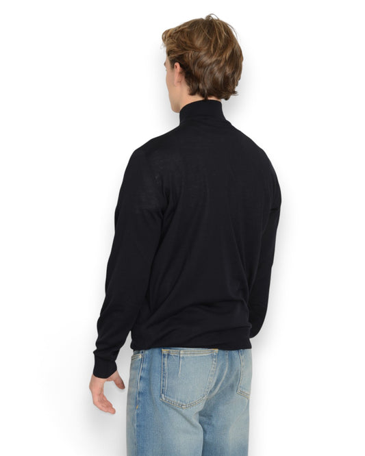Royal Merinos Halfzip Navy