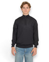 Royal Merinos Halfzip Asfalto