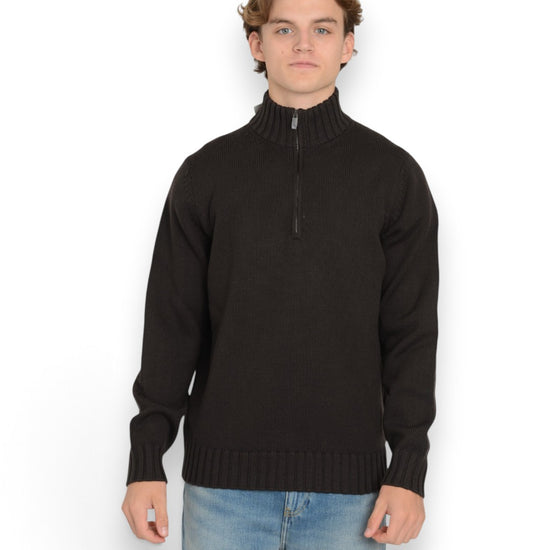 Merinos 5 Gauge Halfzip Cioccolato