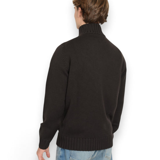 Merinos 5 Gauge Halfzip Cioccolato
