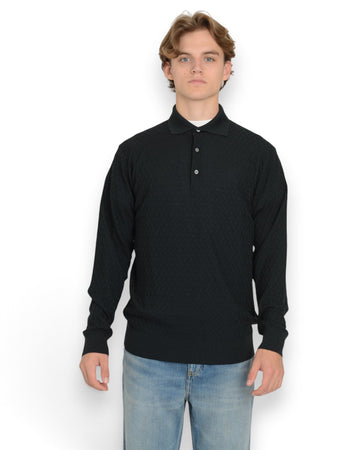 Royal Merinos Poloshirt Verde Scuro