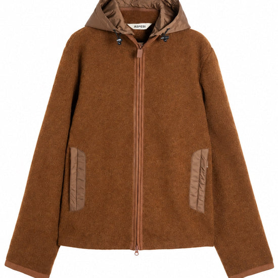 Werner Felted Wool Jacket Tabacco