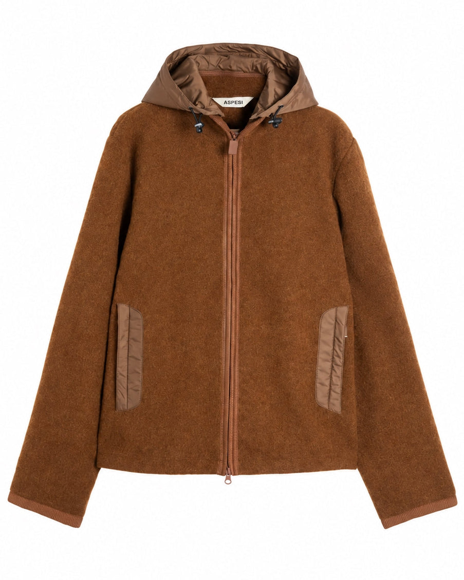 Werner Felted Wool Jacket Tabacco