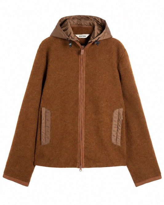 Werner Felted Wool Jacket Tabacco