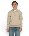 Wool Cashmere 7 Gauge Polo Lino Melange