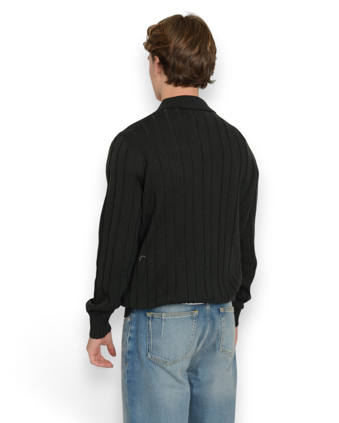 Merino Skipper Polo Militare