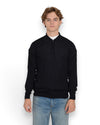Royal Merino Zip Polo Navy