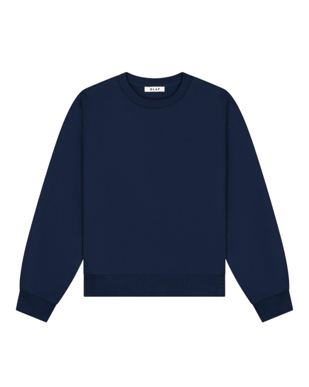 Dotted Monogram Crewneck Blue