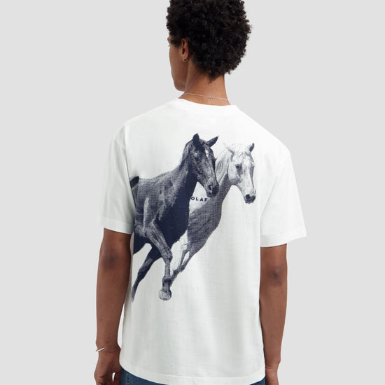 Optical White Horse Tee