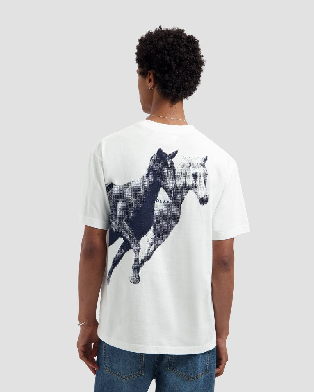 Optical White Horse Tee