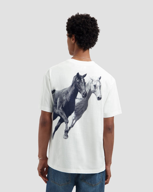 Optical White Horse Tee