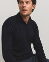 Merino Wool Amory Polo Navy