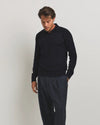 Merino Wool Amory Polo Navy