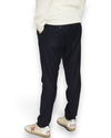 Single Pleat Notte Flannel Tapered Fit elastic Waistband