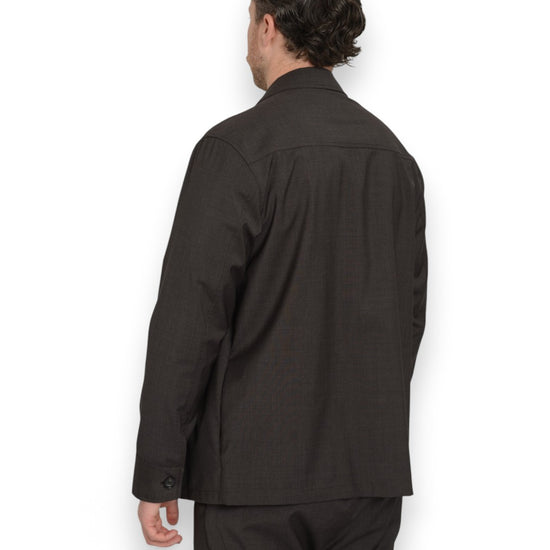 Overshirt With Chest Moro  Patch Pockets