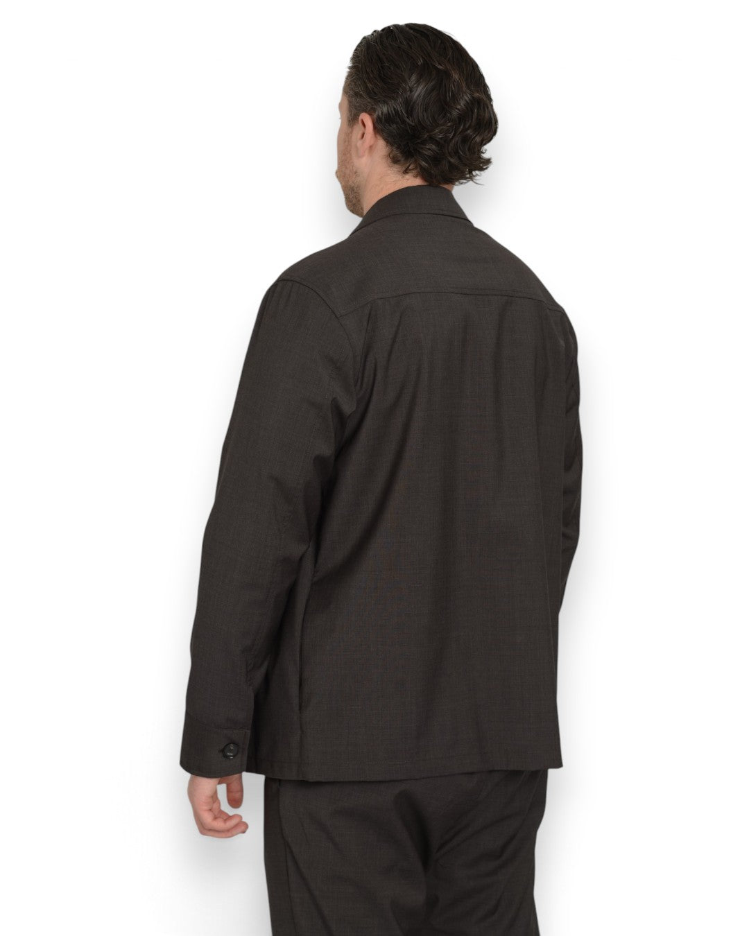 Overshirt With Chest Moro  Patch Pockets